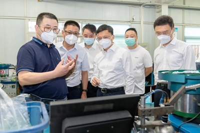 守牢疫情防線安全底線，加快經濟恢復重振——繆京赴企業園區走訪推進復工復產